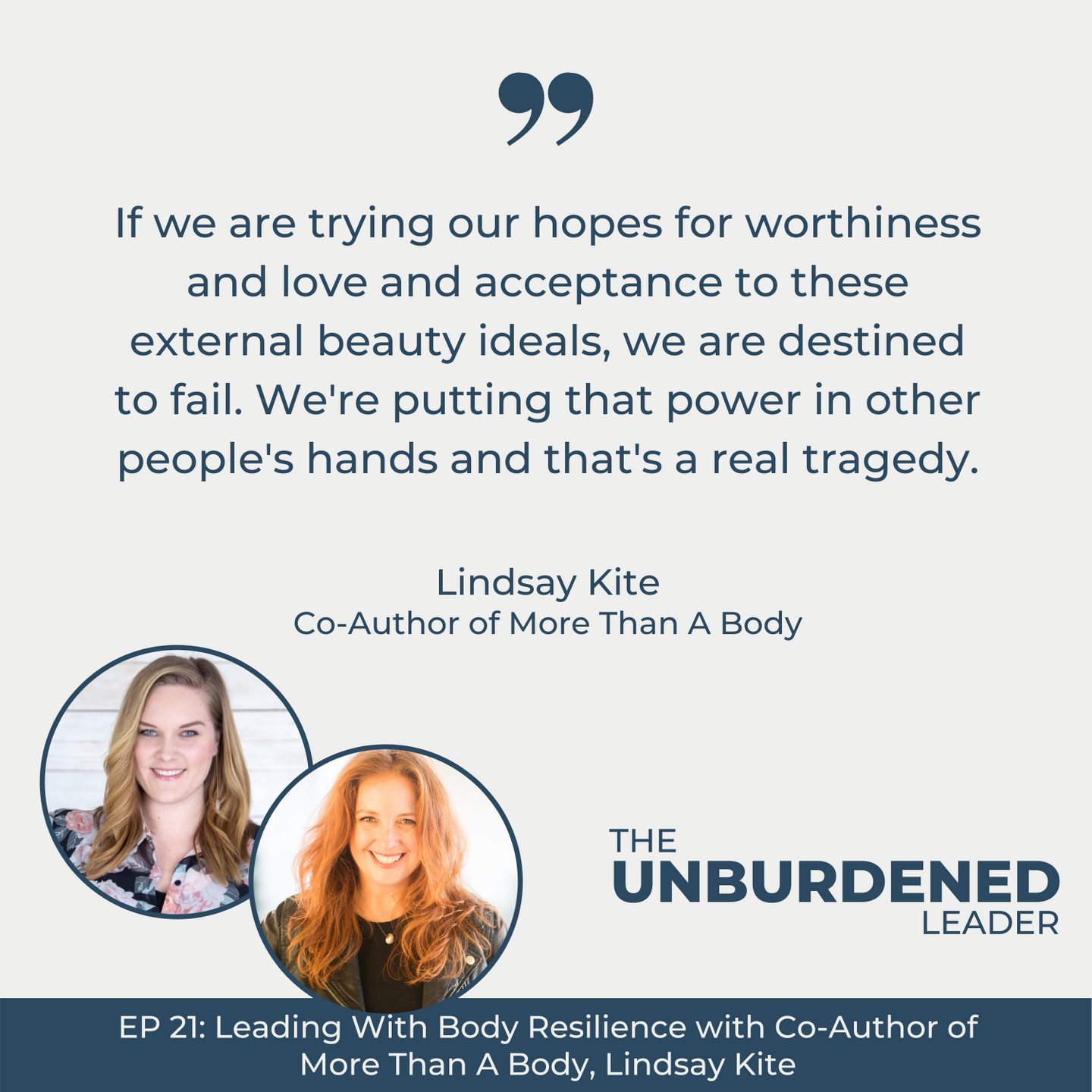 The Unburdened Leader Podcast with Rebecca Ching