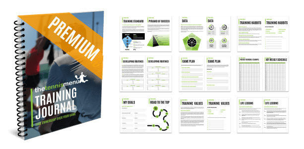 Training Journal - The Tennis Menu