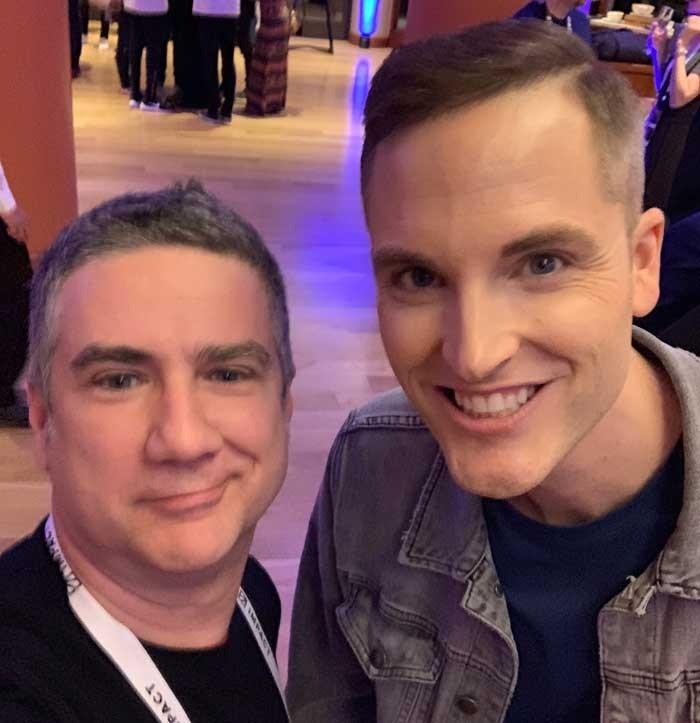Valerio Fioretti con Sean Cannell