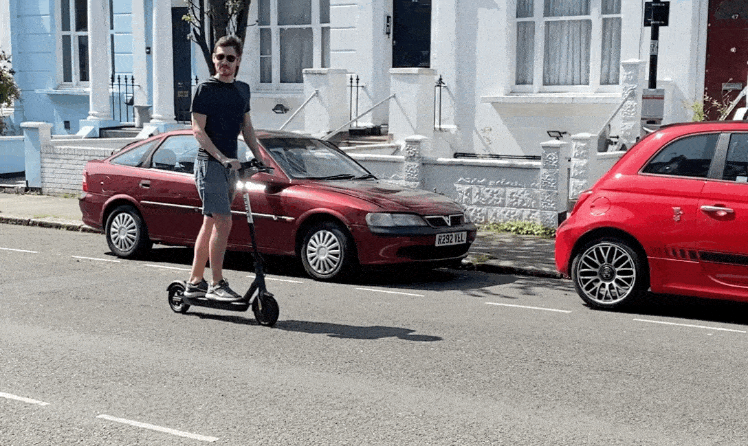 Lewis Smith On Electric Scooter - Founder of DropshipUnlocked.com