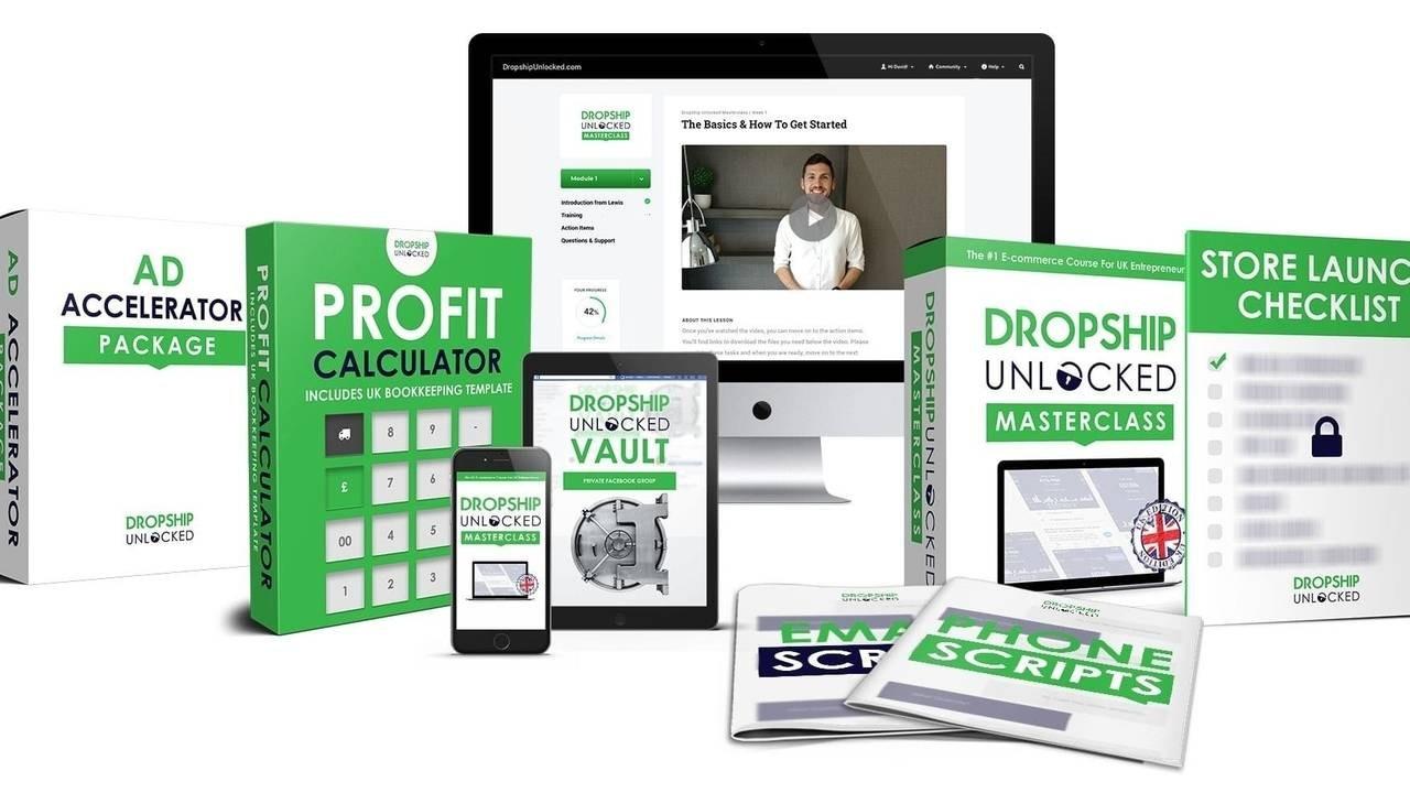 Dropship Unlocked Masterclass Training Course Information