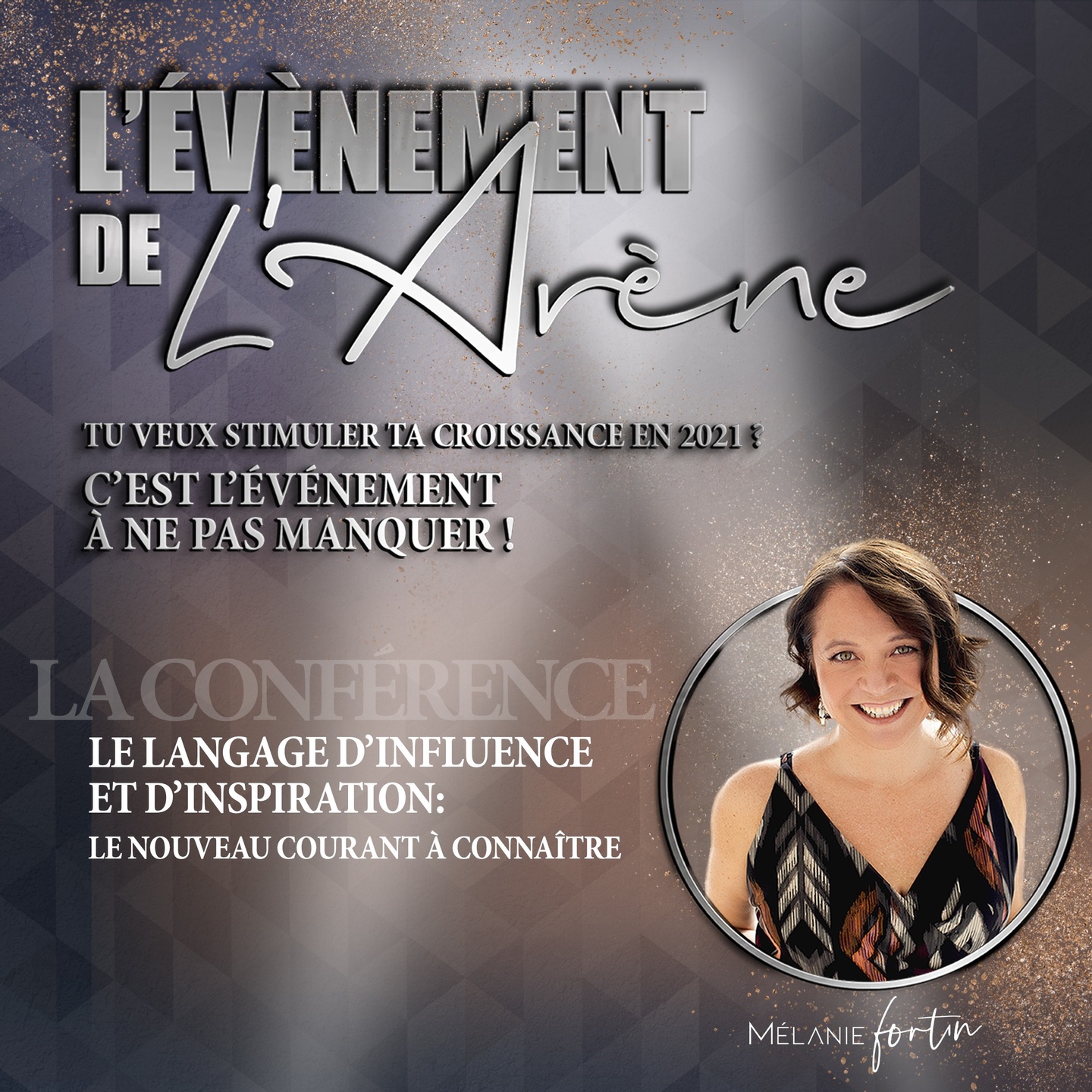 Conférence Mélanie Fortin