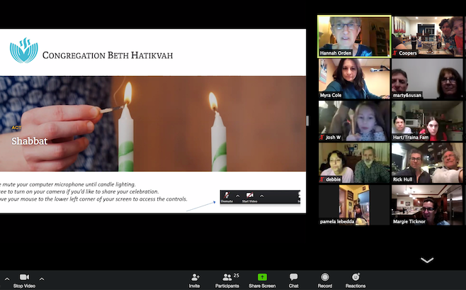 Virtual High Holidays