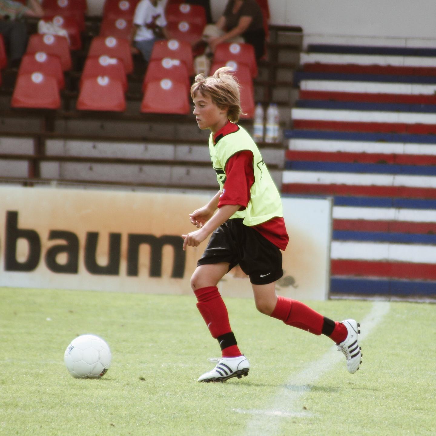 Julius Duchscherer als C-Jugend Spieler des SV Wehen Wiesbaden