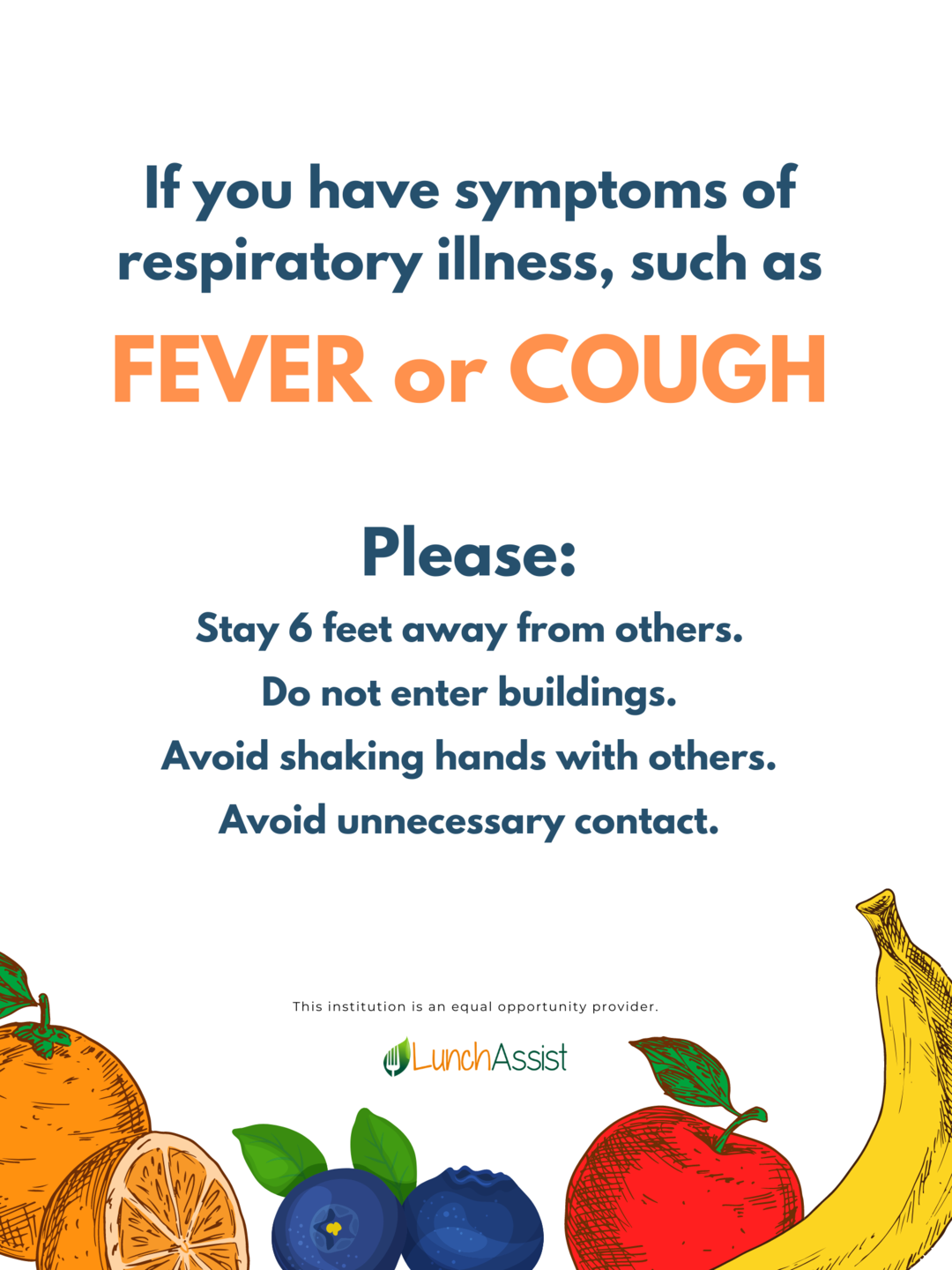 School Food Service Safety Precautions