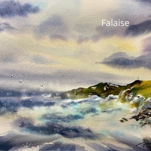 Falaise avec Roland Palmaerts