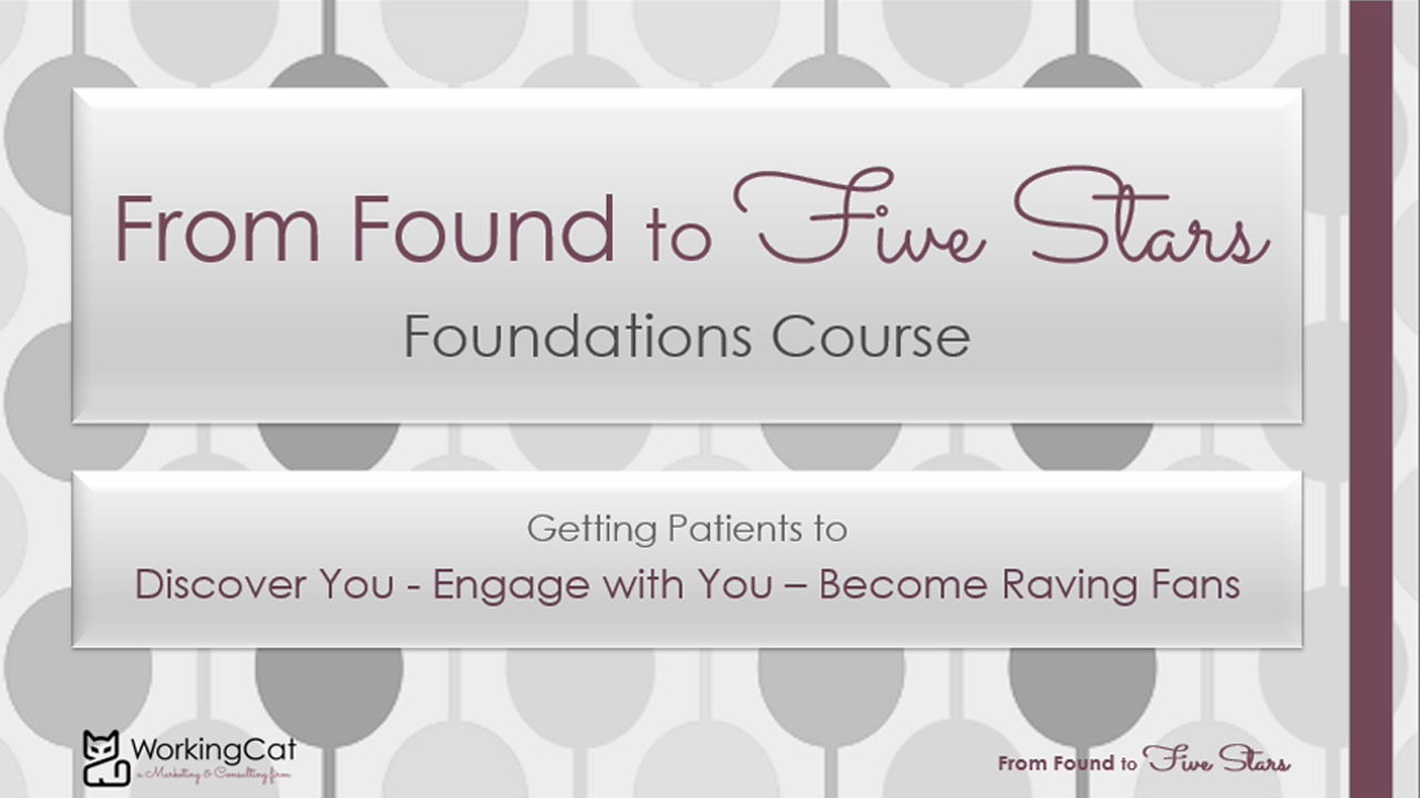 Laura J Nadler From Found to Five Stars online course