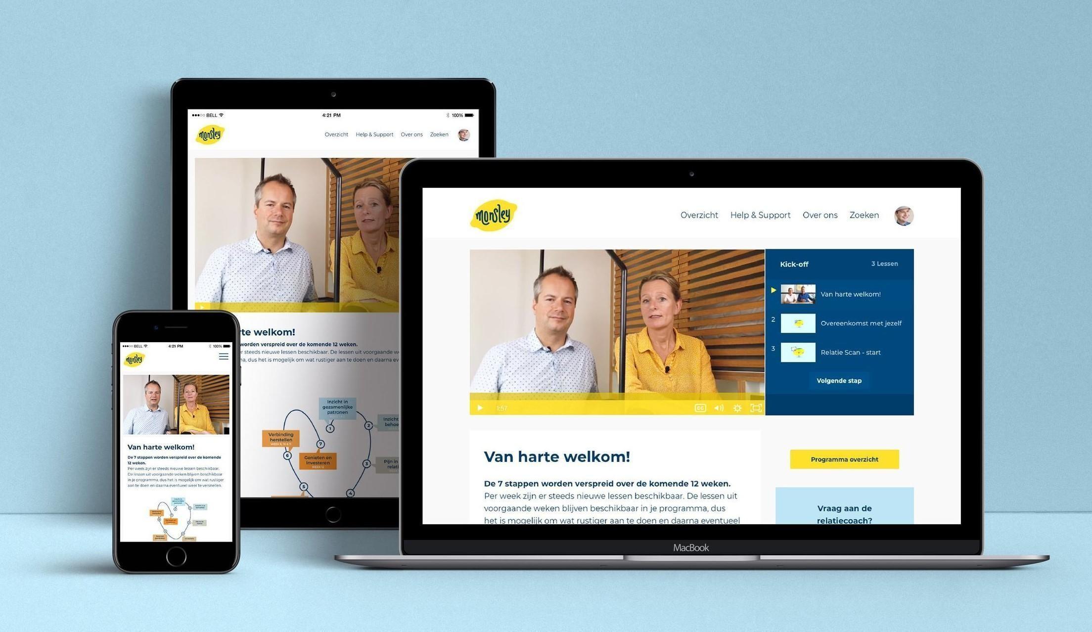 Online relatietherapie van Monsley