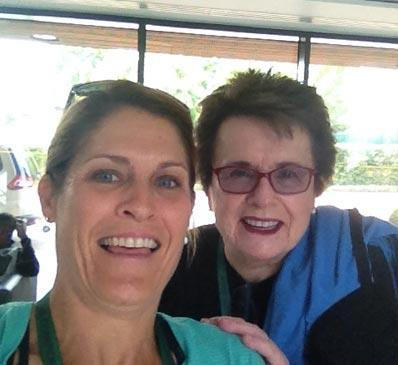 IMAGE OF BILLY JEAN KING TENNIS FITNESS
