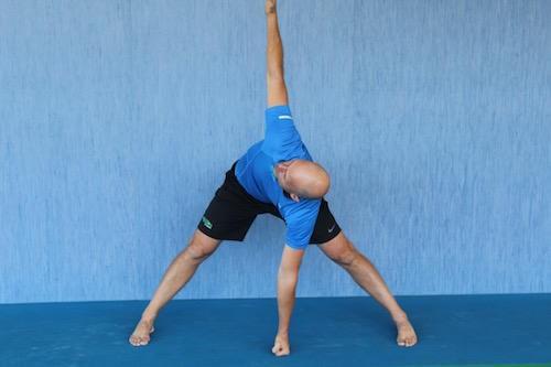 Tennis Yoga Pose - ACE POSE