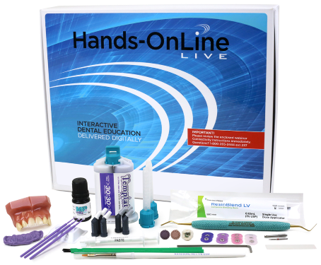 Esthetic Peg Lateral & Class III Direct Restorations hands-on Technique Kit included in tuition