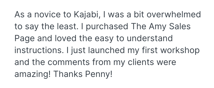 Kajabi Template Review by Teri Healy