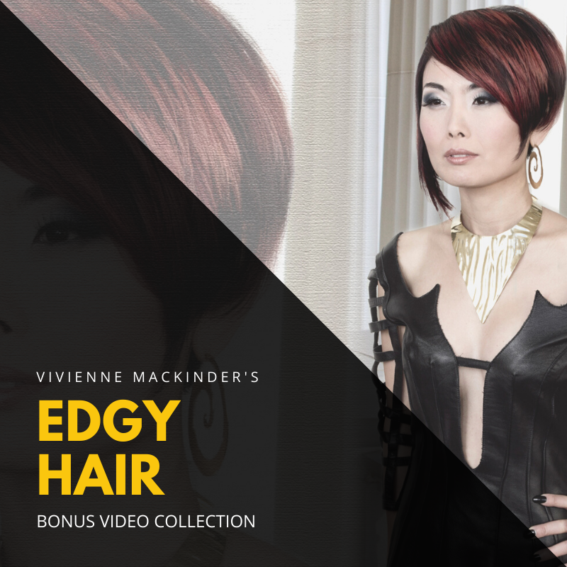 vivienne mackinder's edgy hair tutorial collection