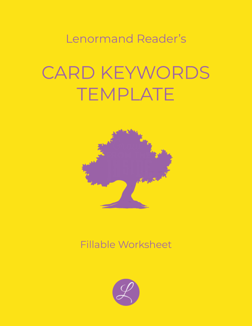 Lenormand Card Keywords