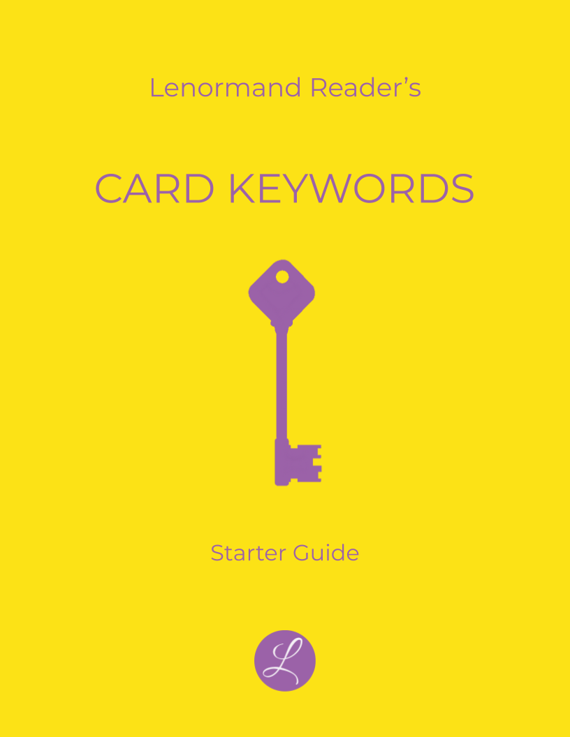 Lenormand Card Keywords