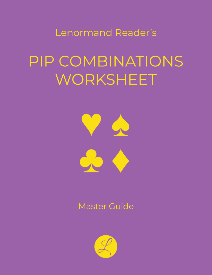 Pip Combinations Worksheet