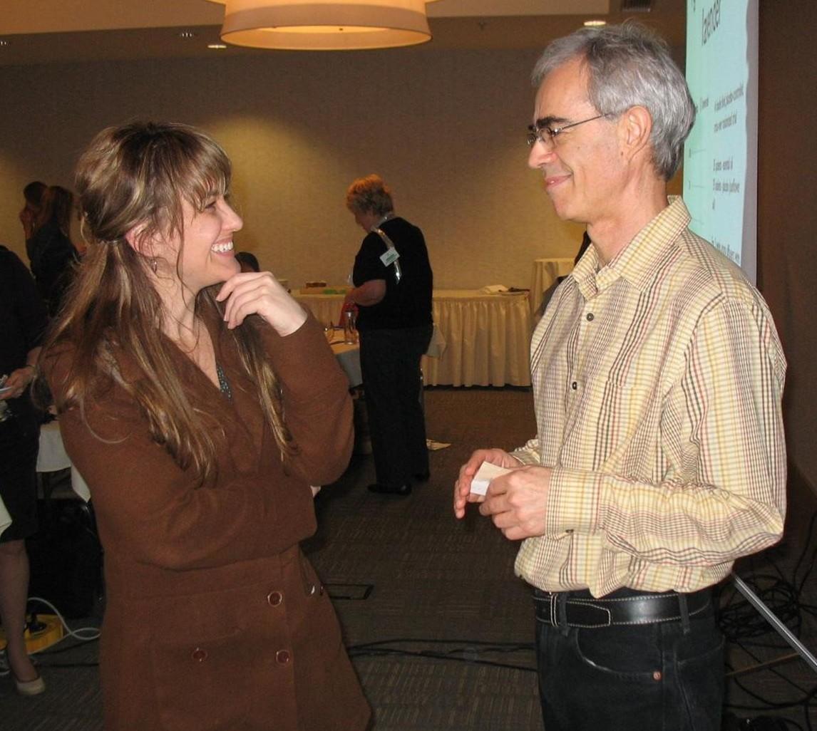 Dr. Kelly Ablard and Robert Tisserand