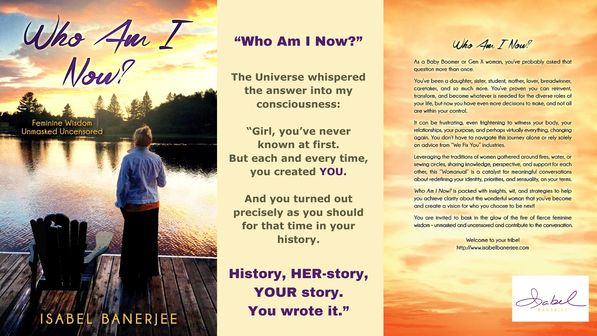 Who Am I Now, Book Covers with Author Quote
