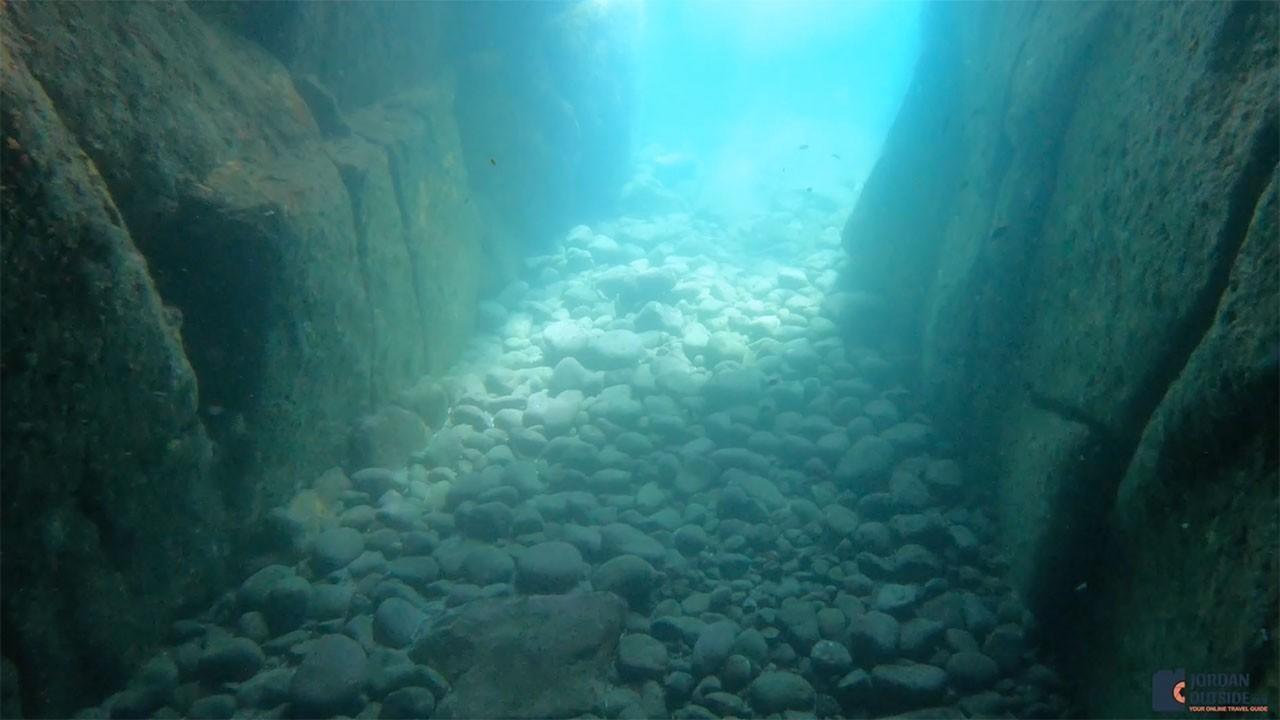 Sea Lion Cave Underwater