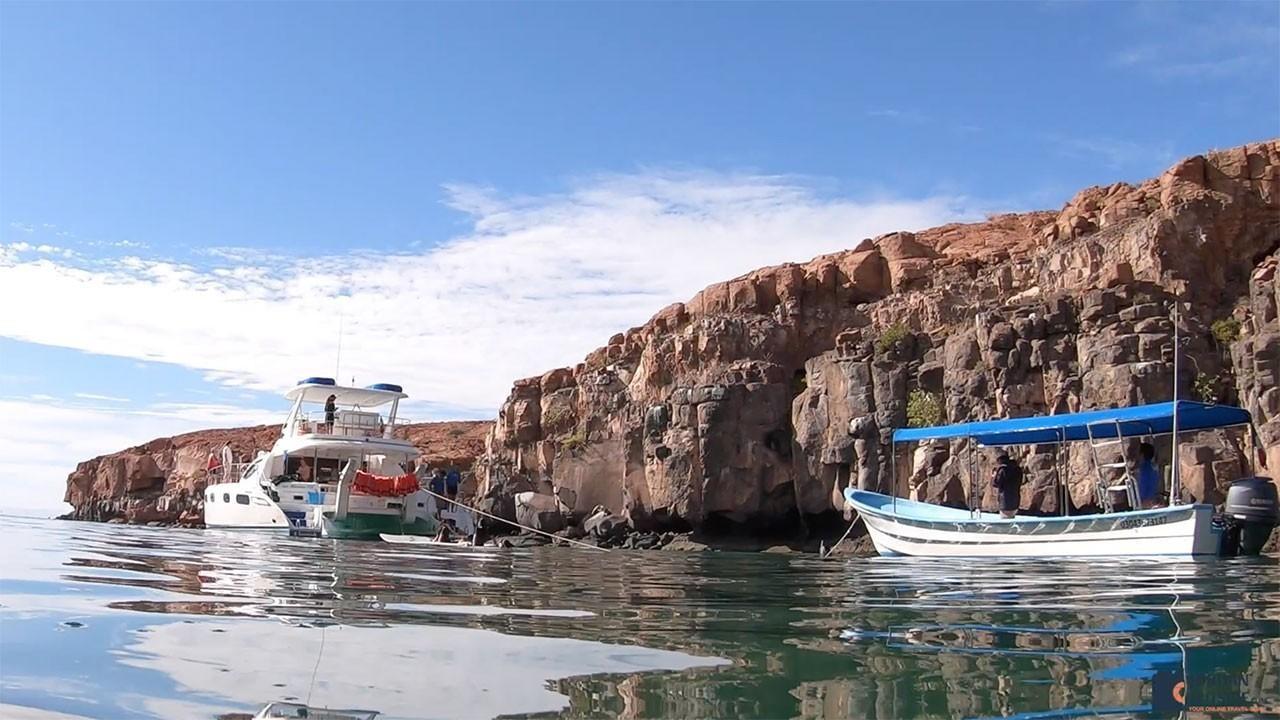 Boats in the Sea of Cortez