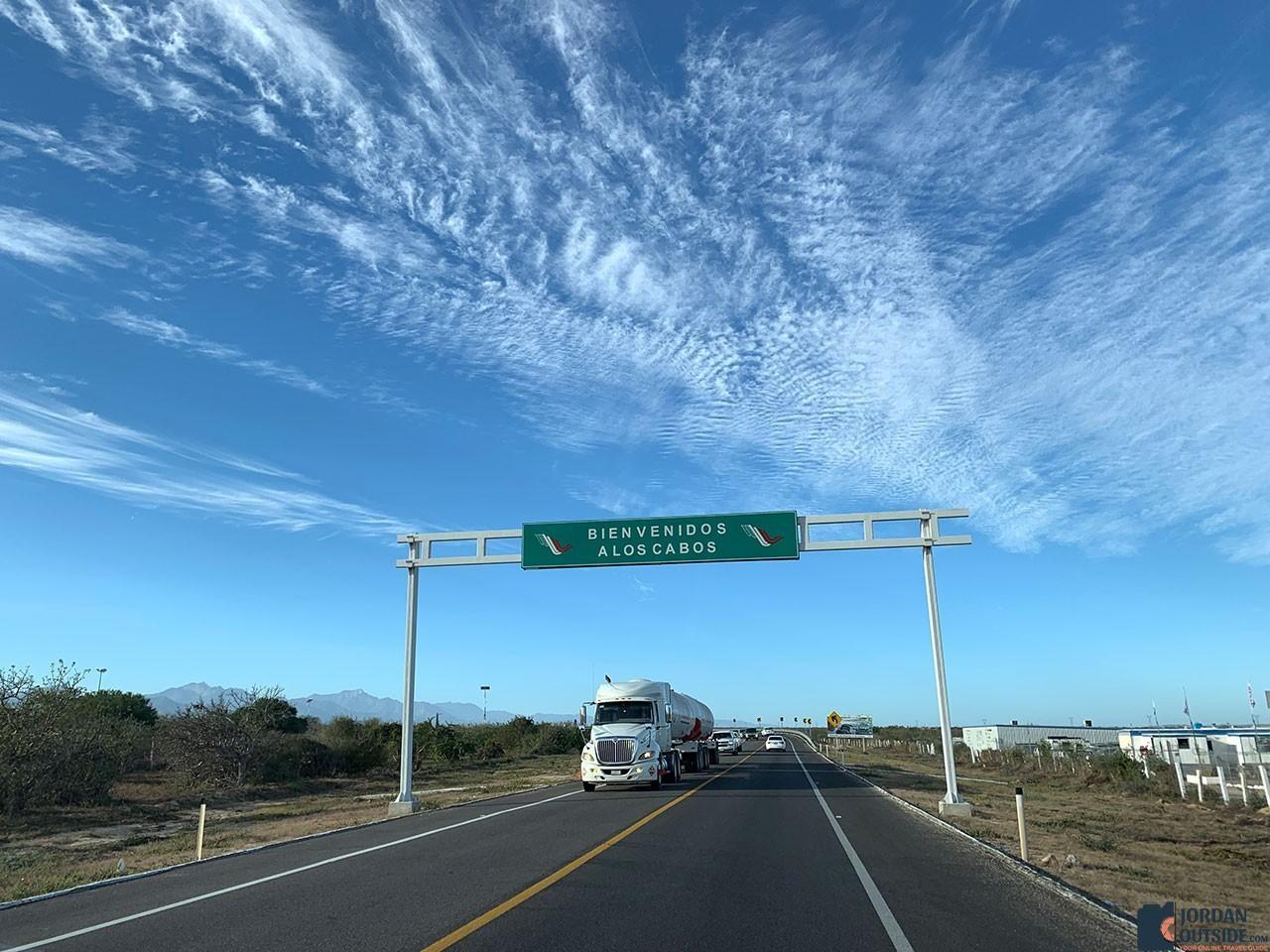 Welcome to Los Cabos Sign