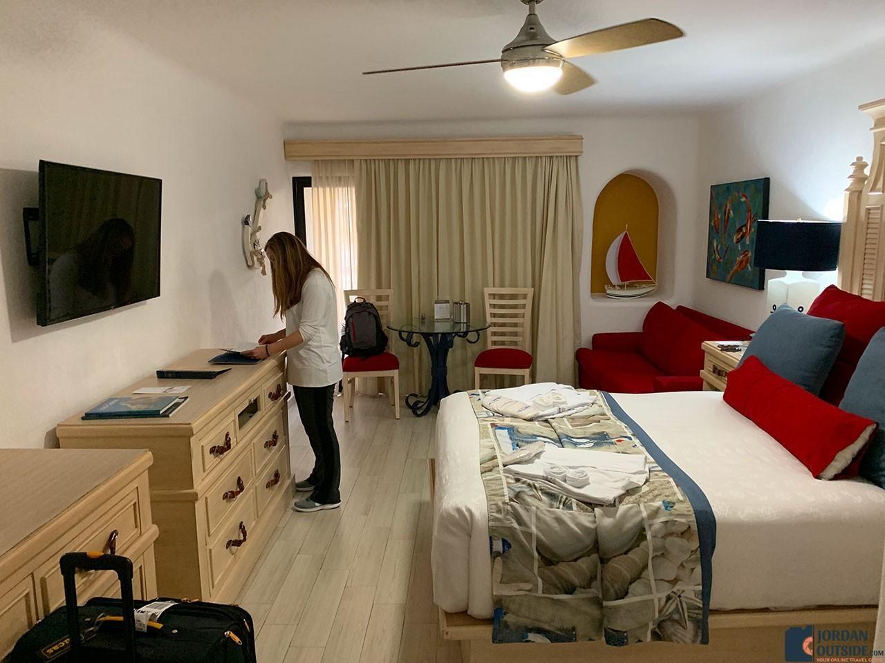 Our room at Marina Fiesta Hotel