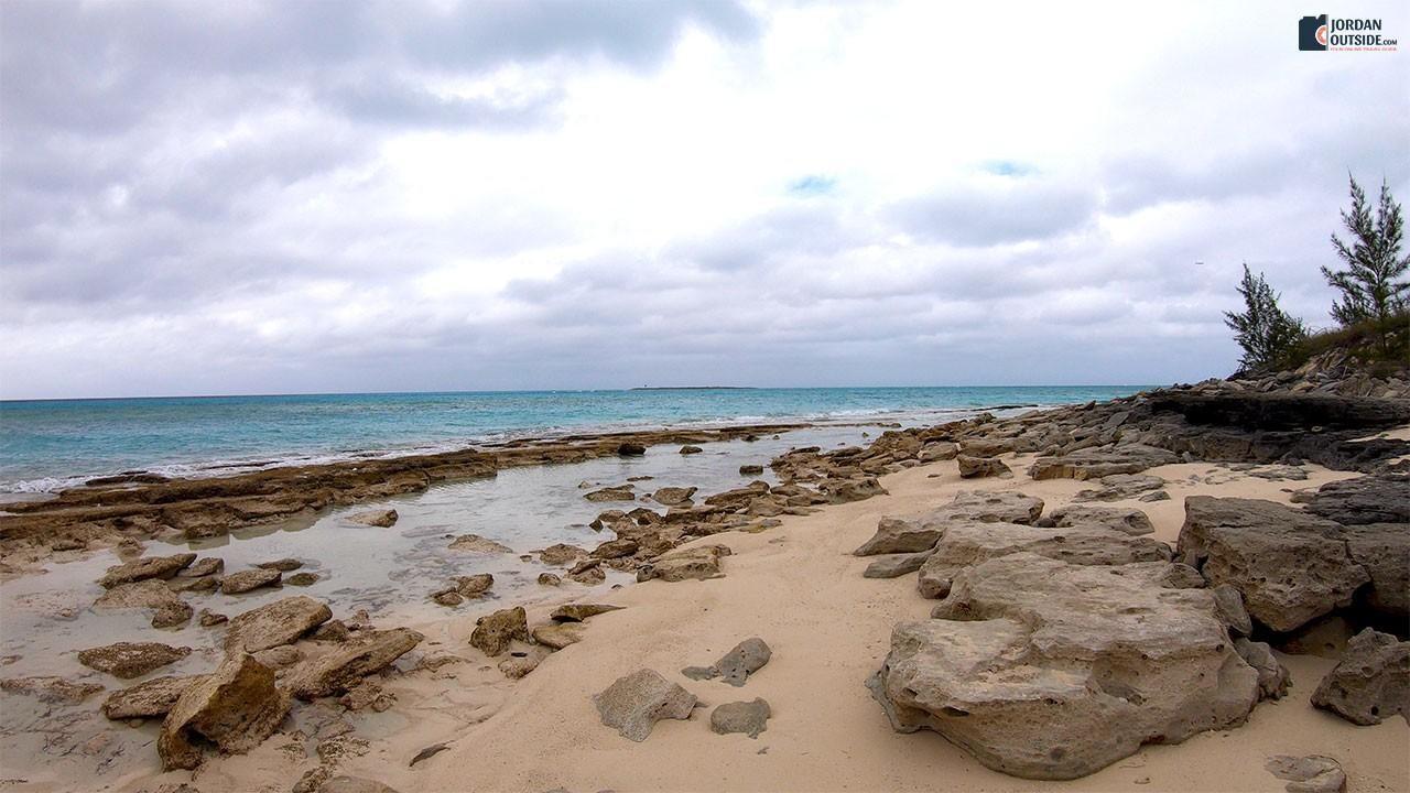 Flipper Beach in the Bahamas
