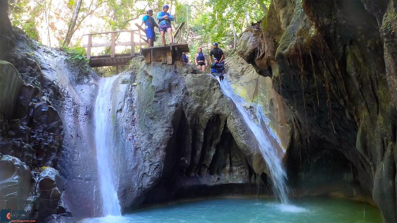 Waterfall Jump and Slide at Damajagua Falls
