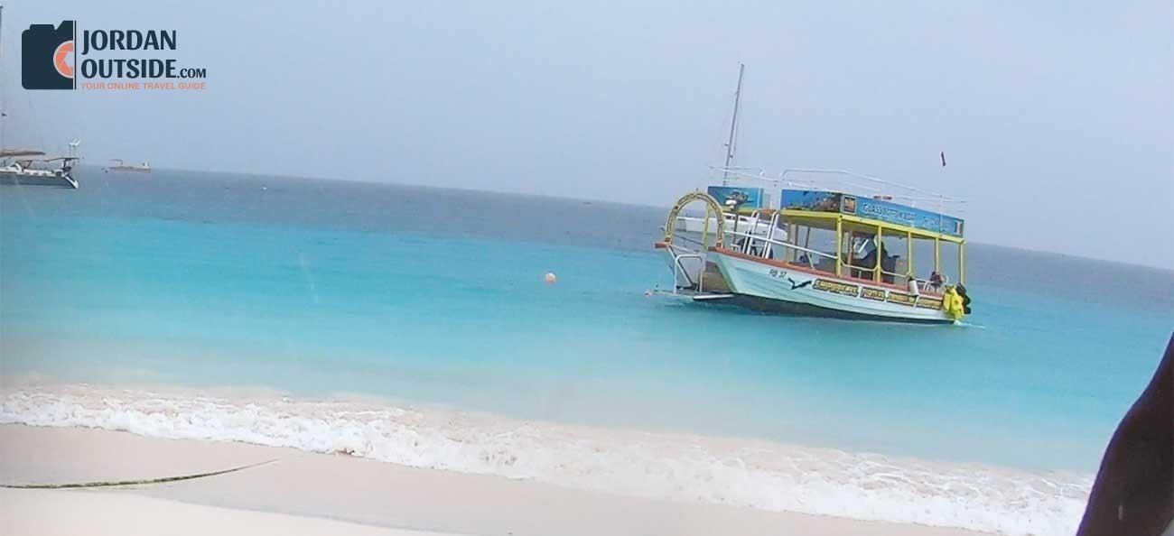Excursion boat in Barbados