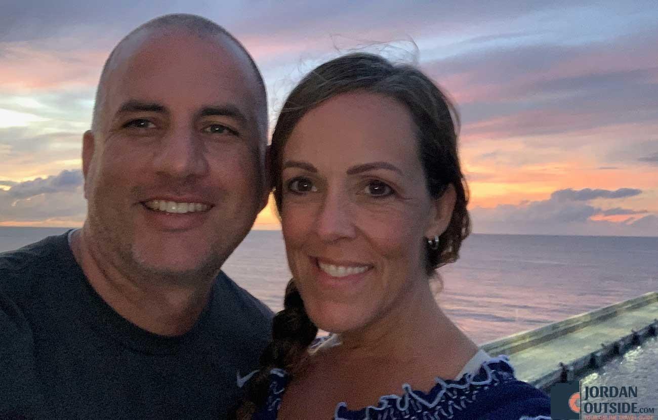 Jordan and Julie in Barbados