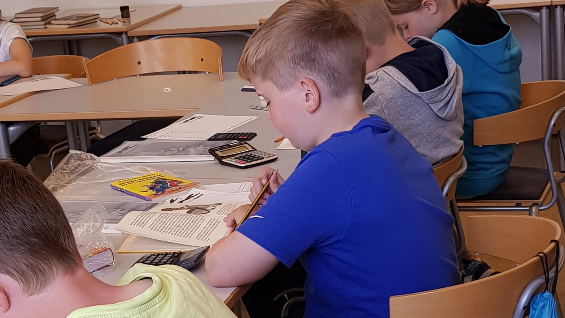 Hraðlestrarkrakkar á námskeiði 2019
