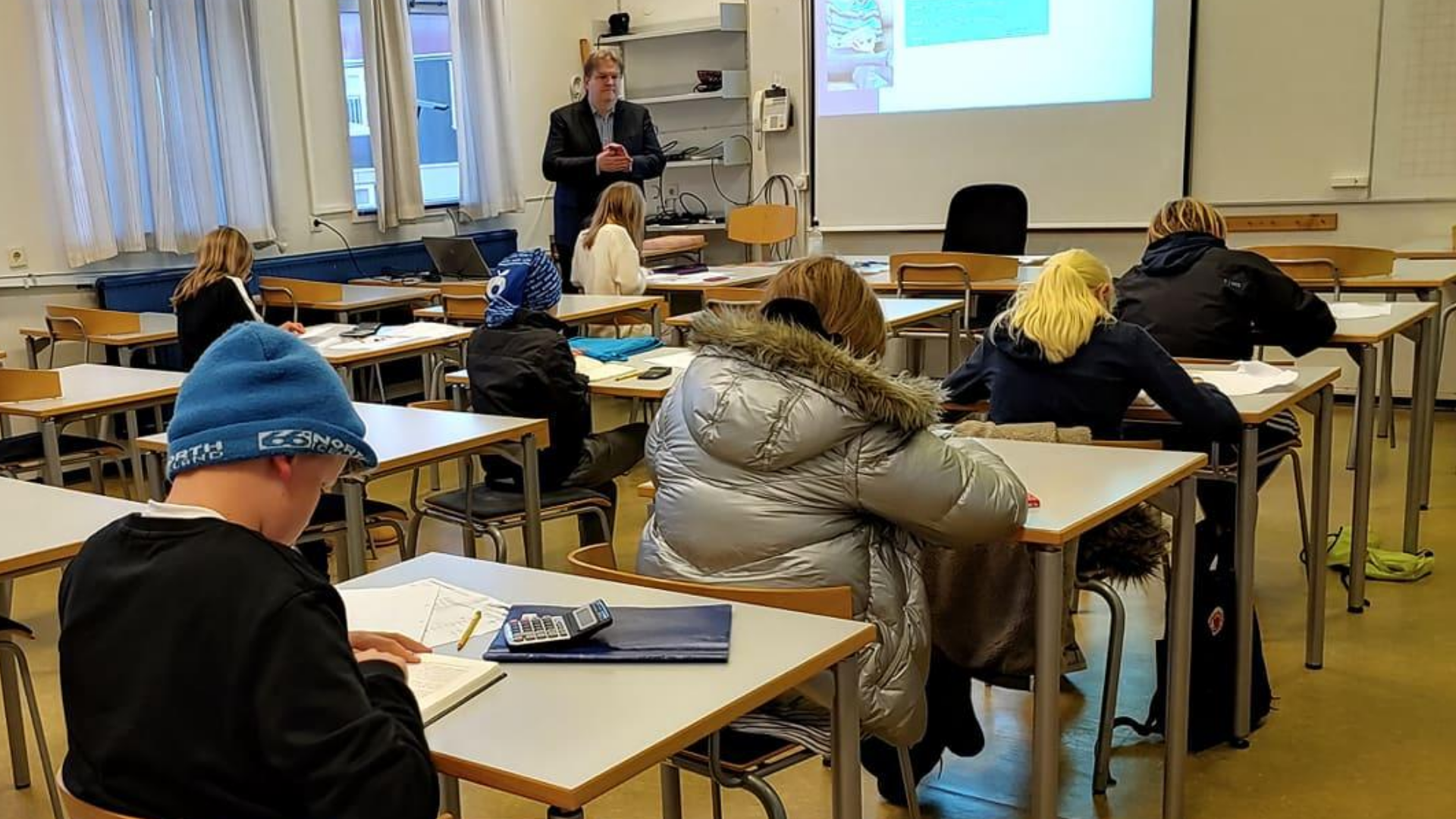 Hraðlestrarkrakkar á námskeiði 2019