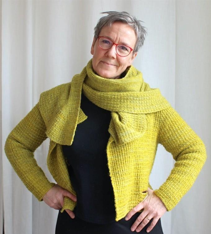 The art of knitting beautiful top-down sweaters with the 'Ziggurat' method