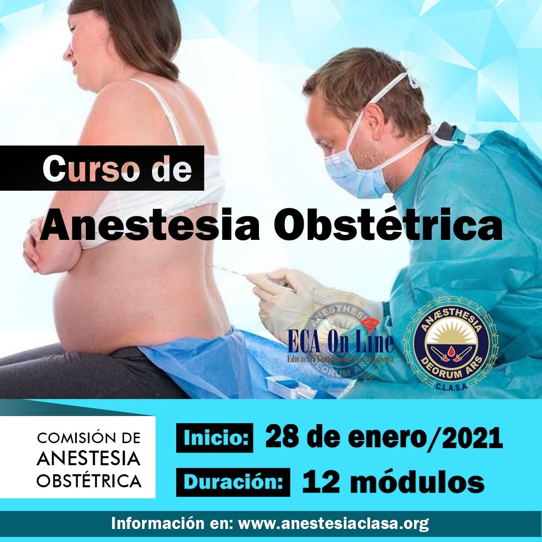 Curso de Anestesia Obstétrica en la gestante
