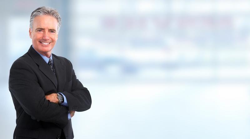 Male CEO Arms Crossed Leadership Transition
