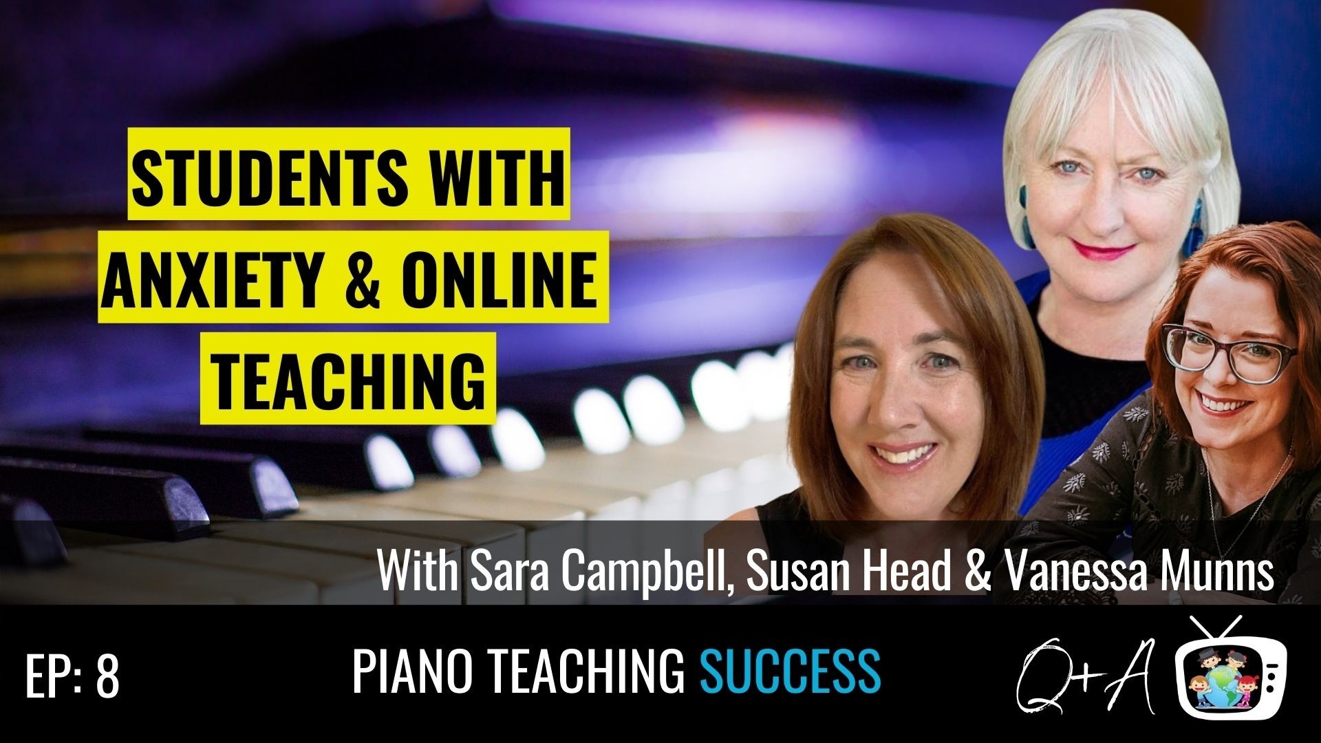 Sara Campbell, Susan Head, Vanessa Munns