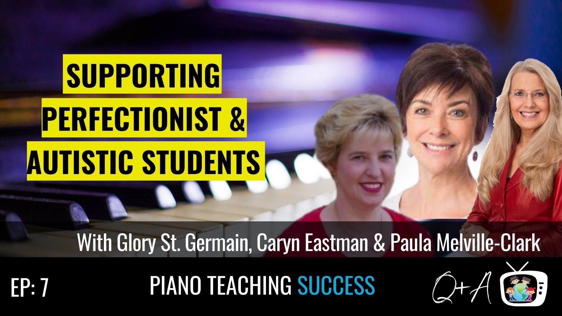 Glory St Germain, Caryn Eastman, Paula Melville-Clark