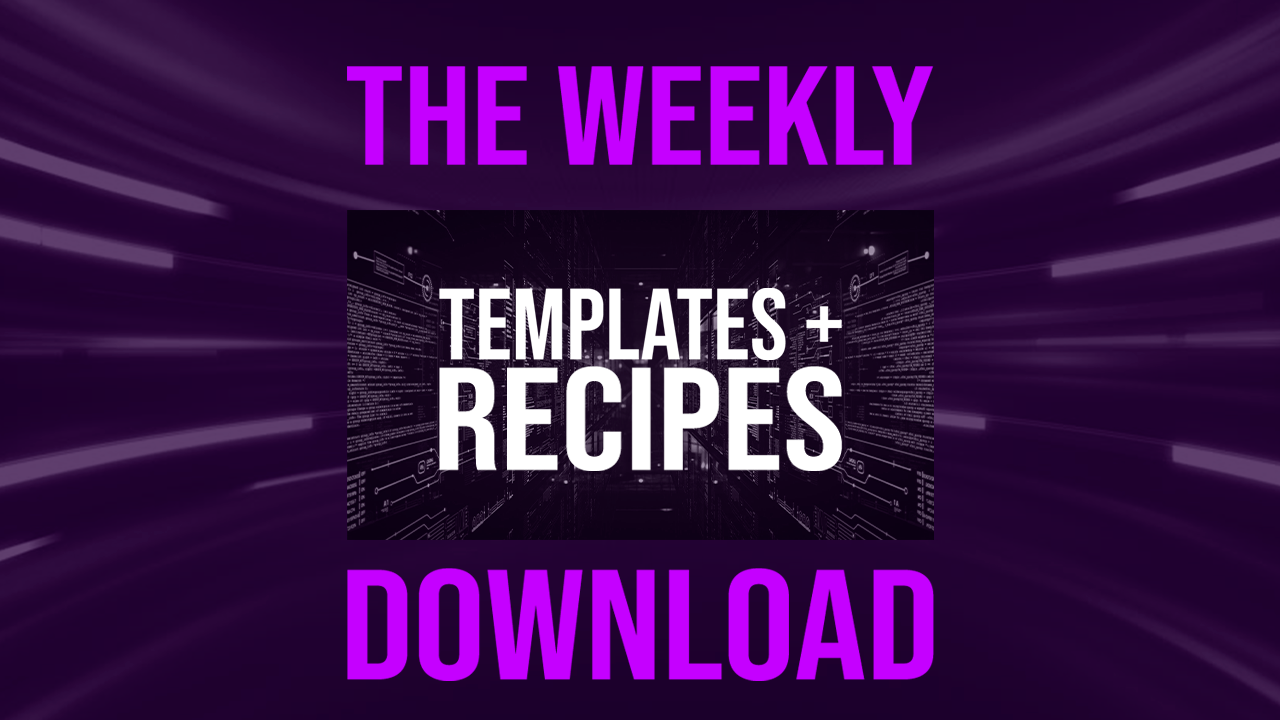 Sign up and discover templates for making music at the Producer Dojo Weekly Download