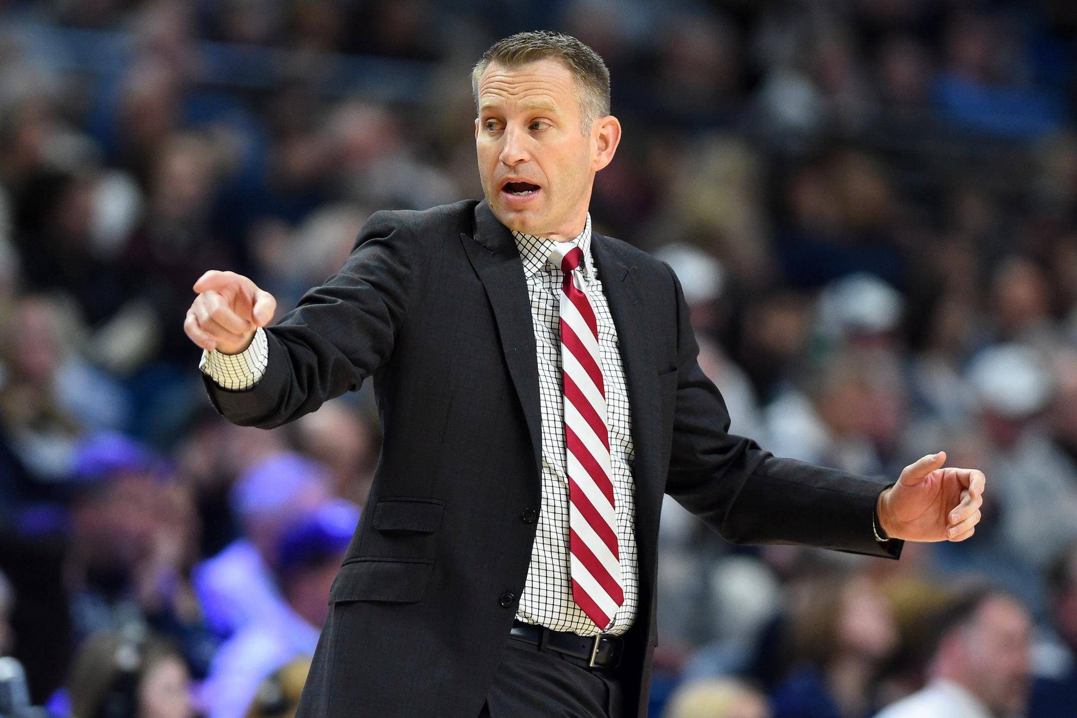 University of Alabama Men's Basketball Coach Nate Oats