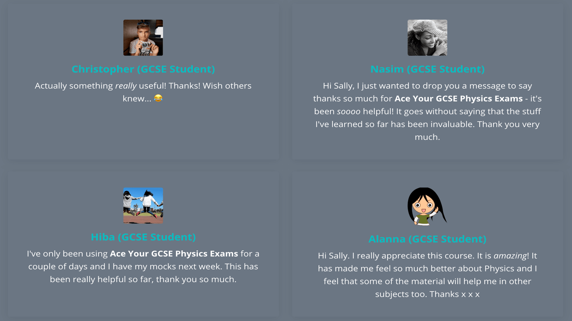 Student reviews of gradepod igcse revision course