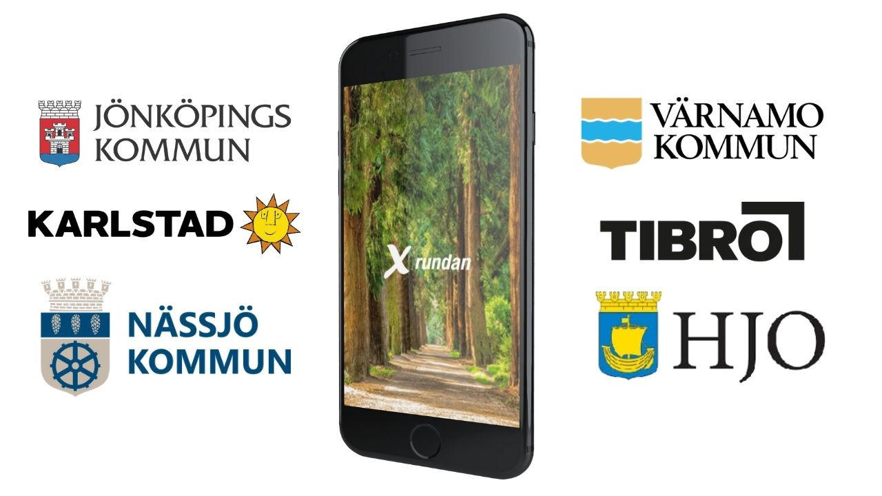 Kommunder som samarbetar med Xrundan