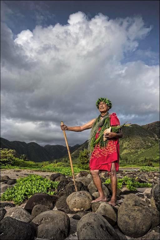 ʻAnakala Pilipo Solatorio in Halawa Valley, Molokai