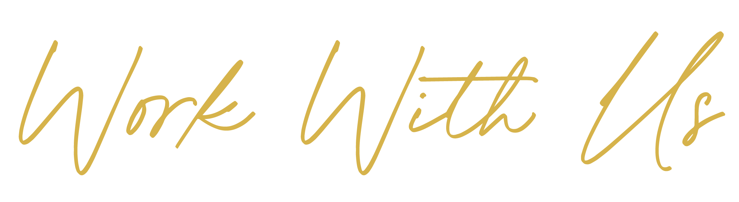 Work With Us