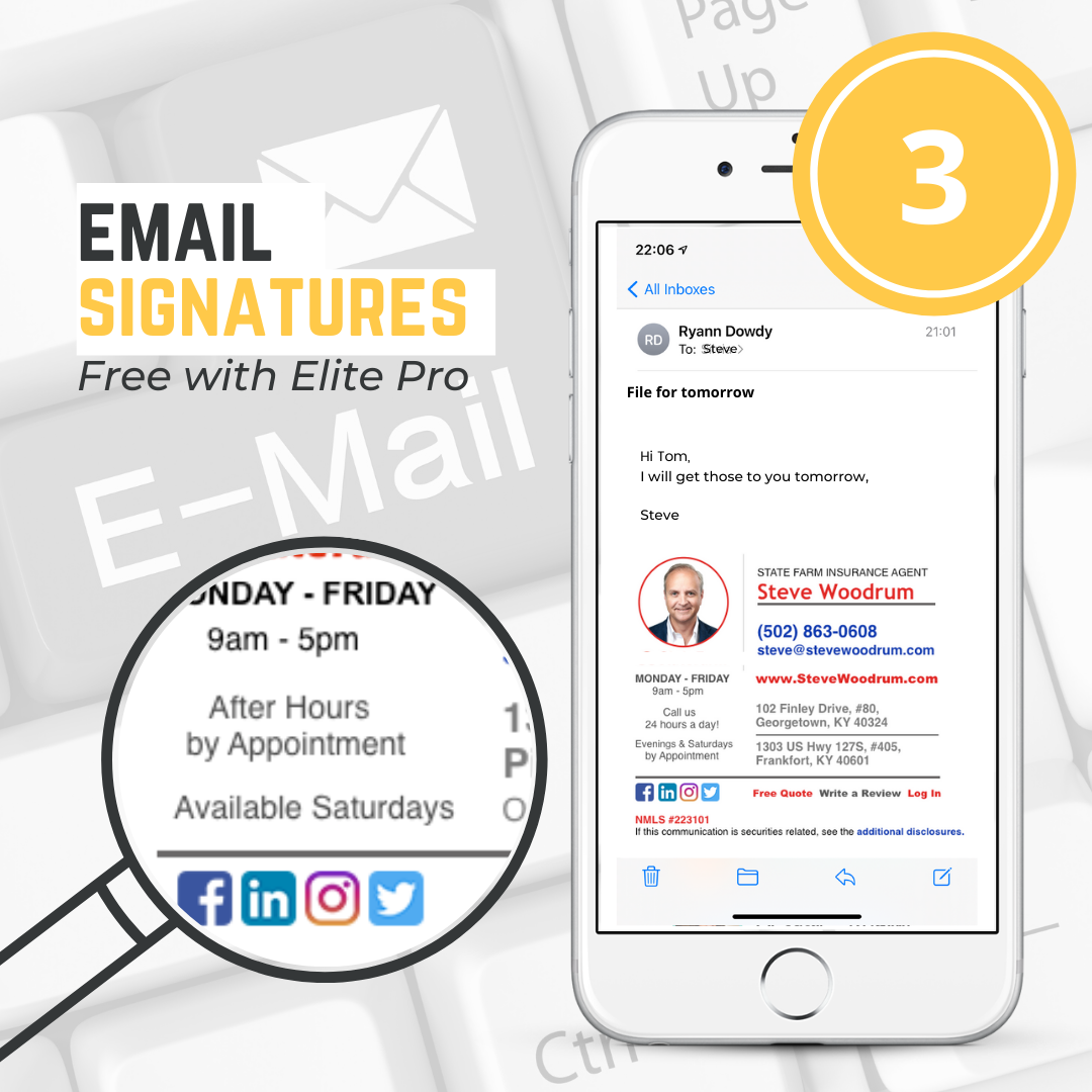 email signatures modern marketing