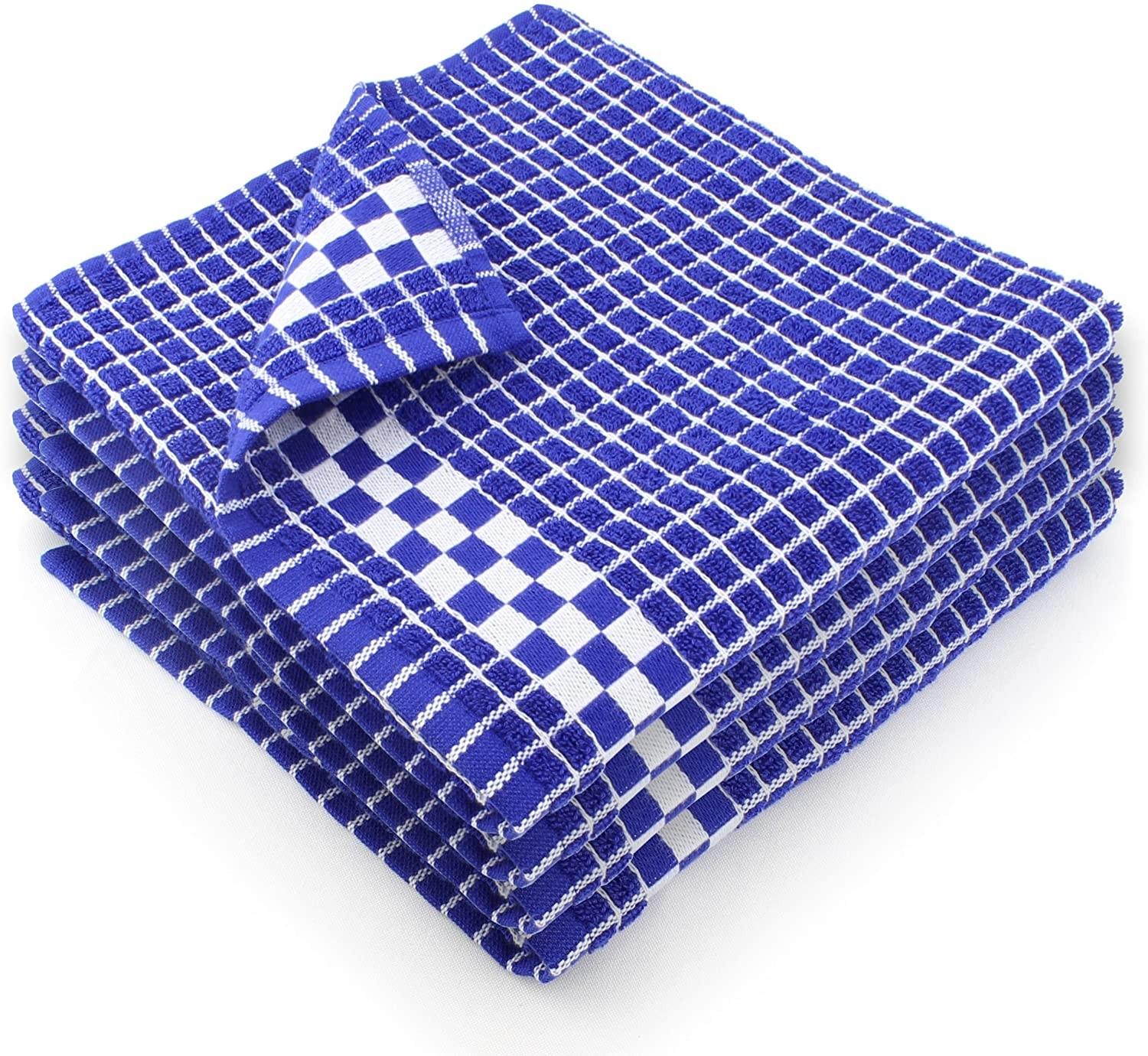 European dishtowels blue and white