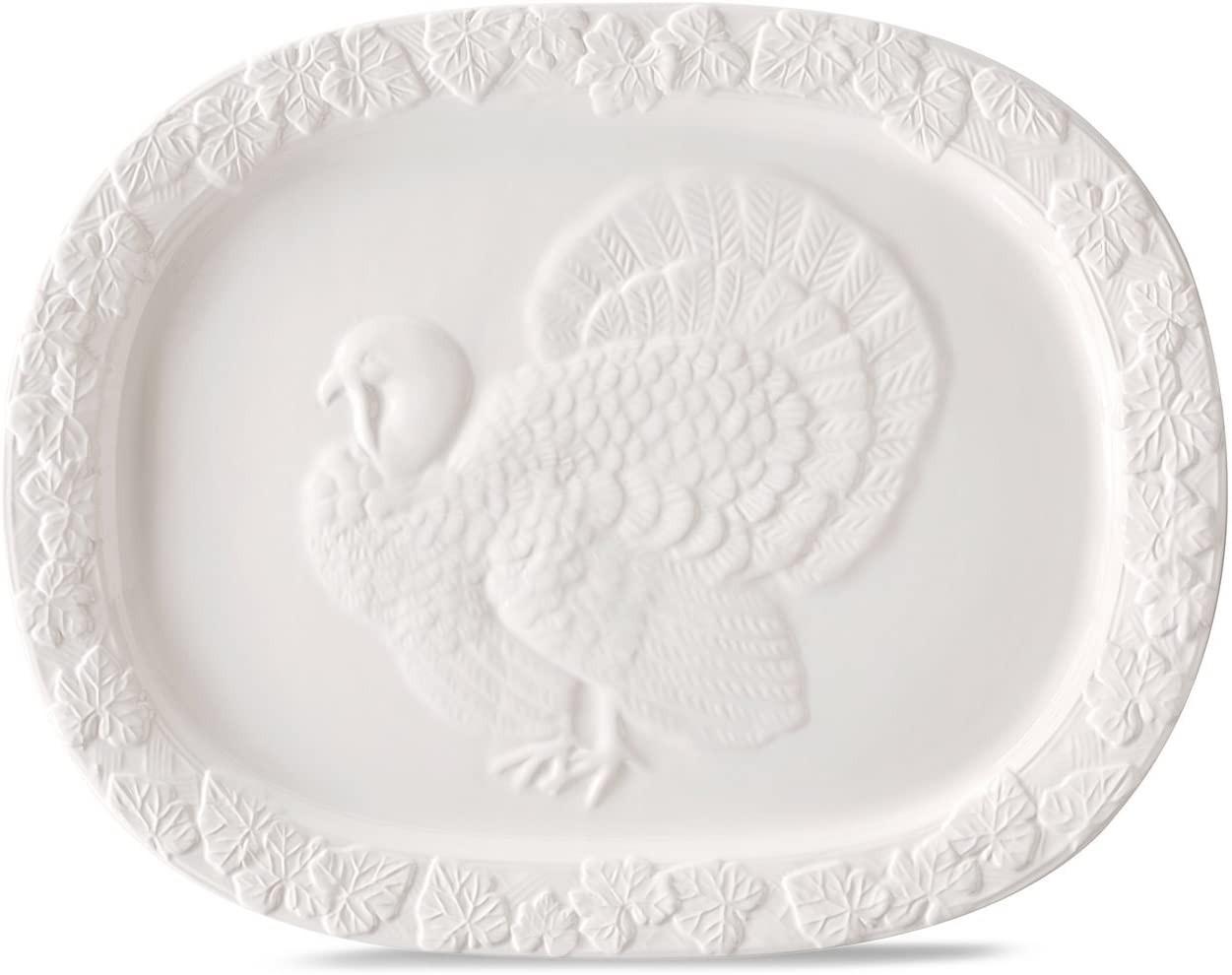 Thanksgiving turkey serving platter Martha Stewart