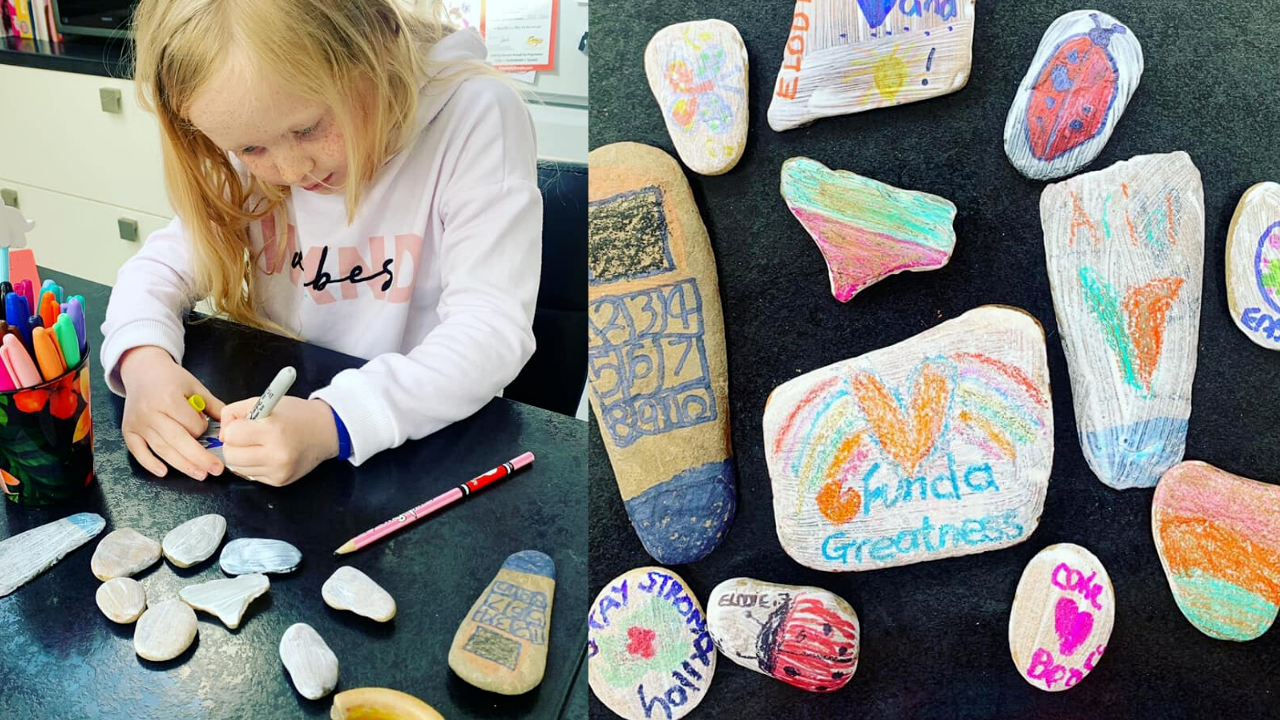 Child Taking Part In FUNDA Greatness