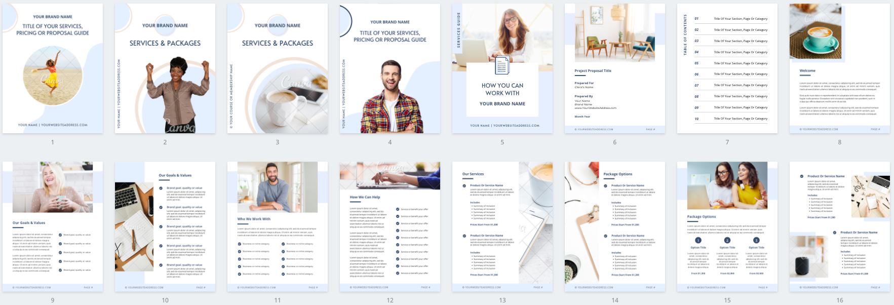 Lead Magnet & PDF Guide Canva Templates