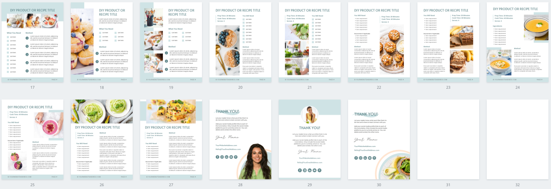 Lead Magnet & PDF Guide Canva Templates