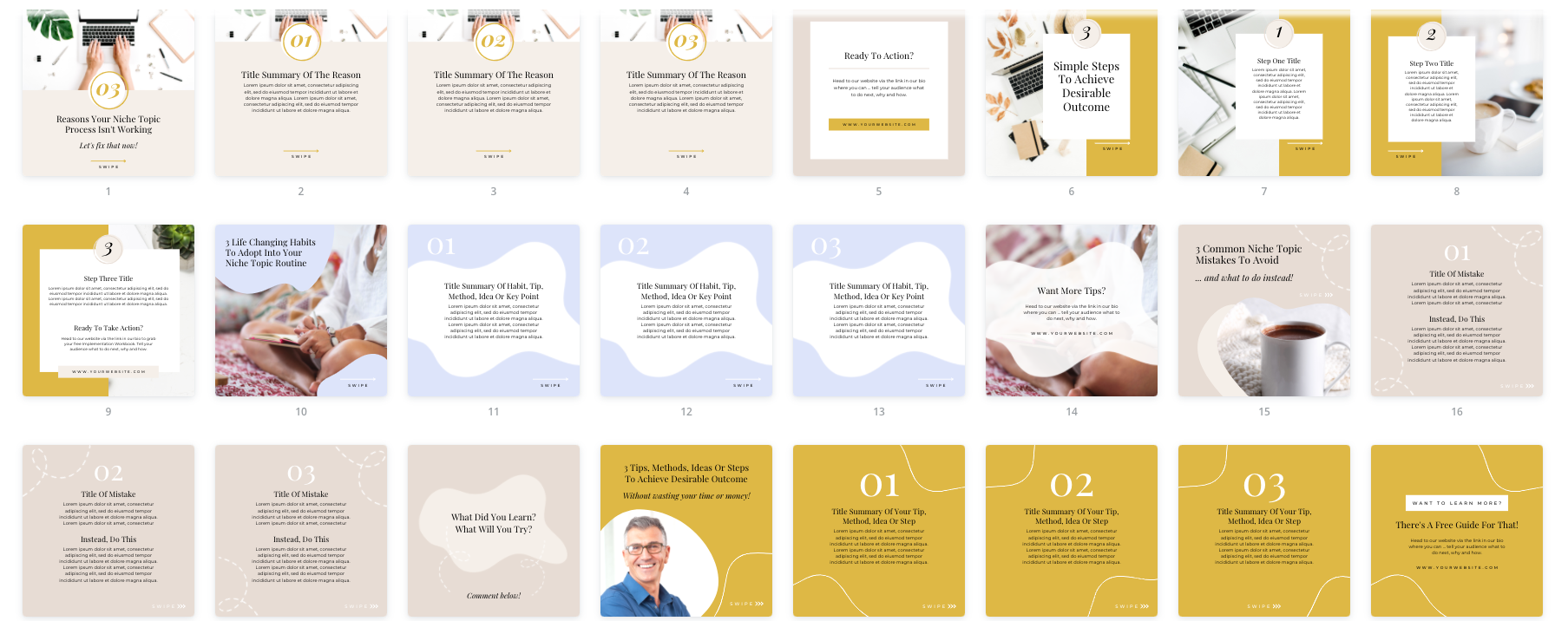 Facebook & Instagram Post Canva Templates